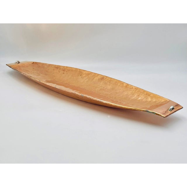 1980s 1980s Large Center/Serving Bowl by Emilia Castillo, Mexican Modernism Silversmith For Sale - Image 5 of 18