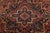 Heriz Rug 7’8” X 10’6” Red Wool Vintage Tribal Hand-Knotted Oriental Carpet For Sale In Philadelphia - Image 6 of 15
