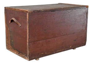 Large Chest in Weathered Wood, 1890s