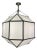 Attributed to Visual Comfort Morris Large Lantern Polished Nickel For Sale