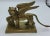 Antique Bronze Winged Lion on Rectangular Base For Sale - Image 4 of 13