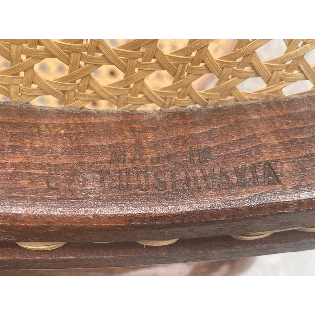 Set of Dining Armchairs by Thonet for Ligna, 1950s For Sale - Image 10 of 12