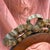 Biedermeier Swiveling Table Mirror with Carved Top For Sale - Image 10 of 18