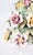 Vintage Italian Majolica Floral Roses Topiary For Sale In Houston - Image 6 of 11
