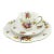 Shelley Hulmes Rose Trio Dainty Shape, Vintage English Bone China 3 Piece Tea Set For Sale