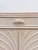 Wood Vintage Coastal Lightwash Blonde Pencil Reed Rattan Sideboard, Buffet, Credenza For Sale - Image 7 of 12