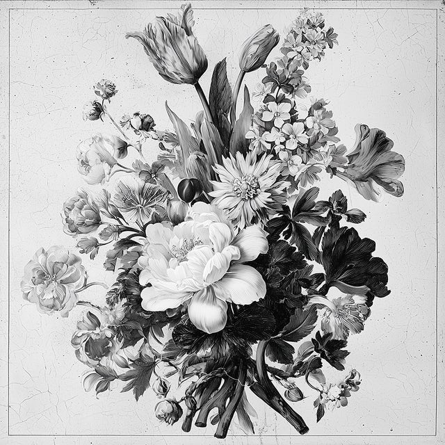 Illustration Antique Botanical Study No. 5 - Natural History Fine Art Print For Sale - Image 3 of 3