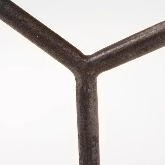 Mid-Century Slat Bench attributed to Harry Bertoia for Knoll, USA, 1950s For Sale - Image 10 of 11