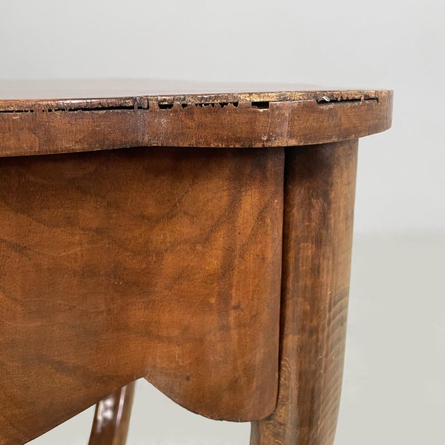 Art Deco French Wooden Bedside Tables, 1930s, Set of 2 For Sale - Image 6 of 18
