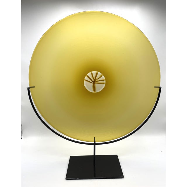 Autumn Plate Four Seasons Series by Laura De Santillana for Venini, 2004 For Sale - Image 6 of 6