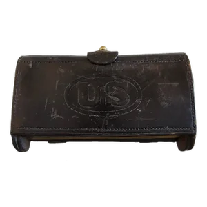 Antique Us Army Model 1874 McKeever Cartridge Box & Work Tool