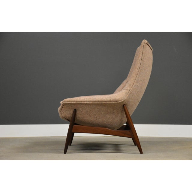 Henry Klein for Bramin Teak Lounge Chair For Sale - Image 9 of 13