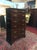 Brown Vintage Chest on Chest, Mahogany Tall Chest of Drawers, Lexington Furniture For Sale - Image 8 of 14