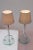 Silver Art Deco Scandinavian Minimalist Skymning Table Lamps in Chrome and Glass by Ehlén Johansson for Ikea, Set of 2 For Sale - Image 8 of 14