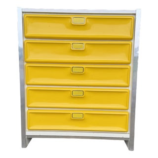Space Age Raymond Loewy Style Chest of Drawers For Sale