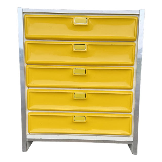 Space Age Raymond Loewy Style Chest of Drawers For Sale