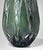 Bohemian Biedermeier Style Cut and Polished Green Crystal Vase For Sale - Image 15 of 18