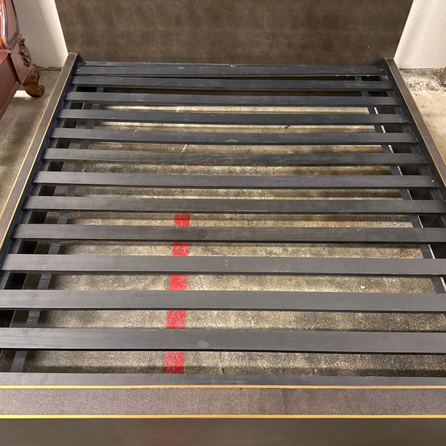 2010s California King Van Thiel & Co. For Restoration Hardware Smythson Platform Bed For Sale - Image 5 of 12