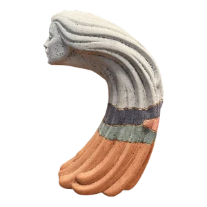 Vintage Sculpture of a Woman, Marked ‘88