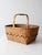 Antique Folk Art Splint Gathering Basket For Sale - Image 10 of 13