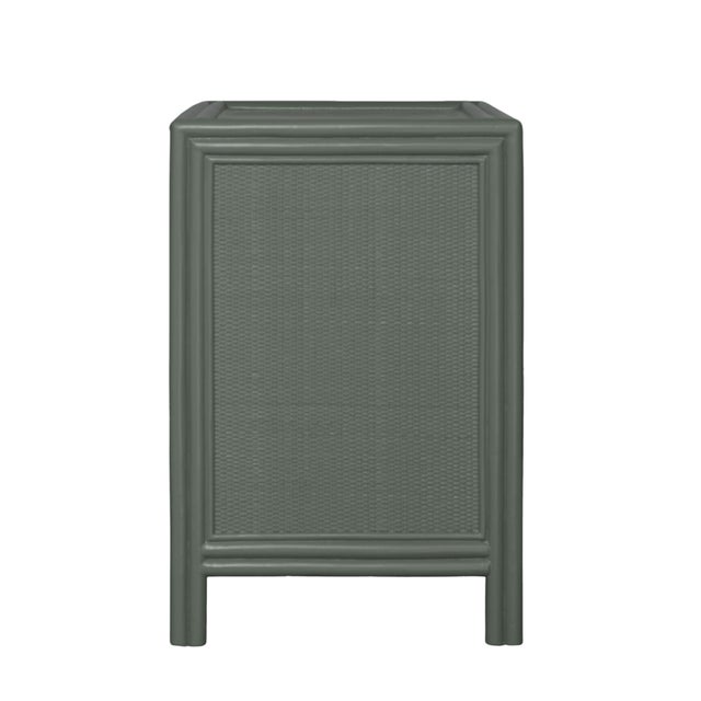 Bermuda One-Drawer Nightstand - Evergreen For Sale In West Palm - Image 6 of 9