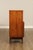 United Furniture Mid Century Modern Walnut High Chest For Sale - Image 14 of 18