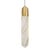 Matt Alabaster With Brushed Brass Metalwork Feature Pendants For Sale