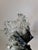 Black and Clear Ice Glass Iceberg Centerpiece by Pertti Santalahti for Humppila, Finland, 1970s For Sale - Image 4 of 12