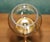 2000 - 2009 Brass Finish an Glass Candleholders, Set of 4 For Sale - Image 5 of 17