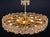 Large Gilt Brass and Crystal Glass Encrusted Chandelier from Palwa, Germany, 1970s For Sale - Image 18 of 18