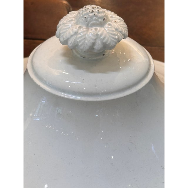 19th Century Choisy-Le-Roi Faience Tureen With Lid For Sale - Image 9 of 10