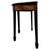 2000 - 2009 Antique 19th Century Mahogany Demi-Lune Side Table For Sale - Image 5 of 8