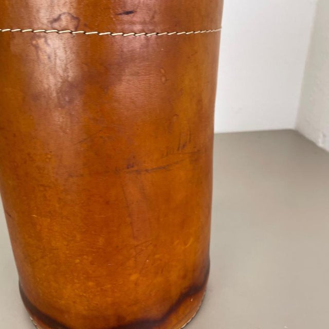 Leather PaperBasket from Torben Ørskov & Co, Denmark, 1960s For Sale - Image 9 of 18