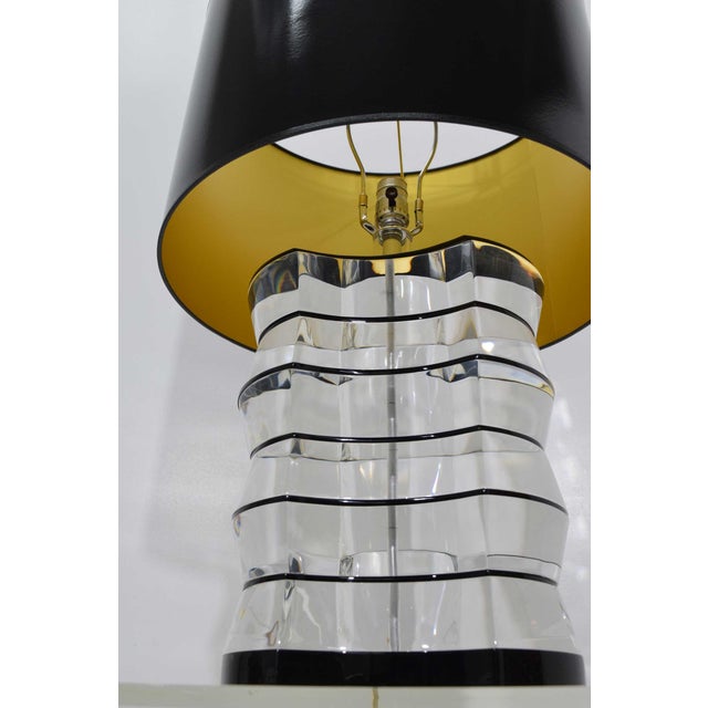 Lucite and Acrylic Table Lamp by Clear-Lite For Sale In Dallas - Image 6 of 9
