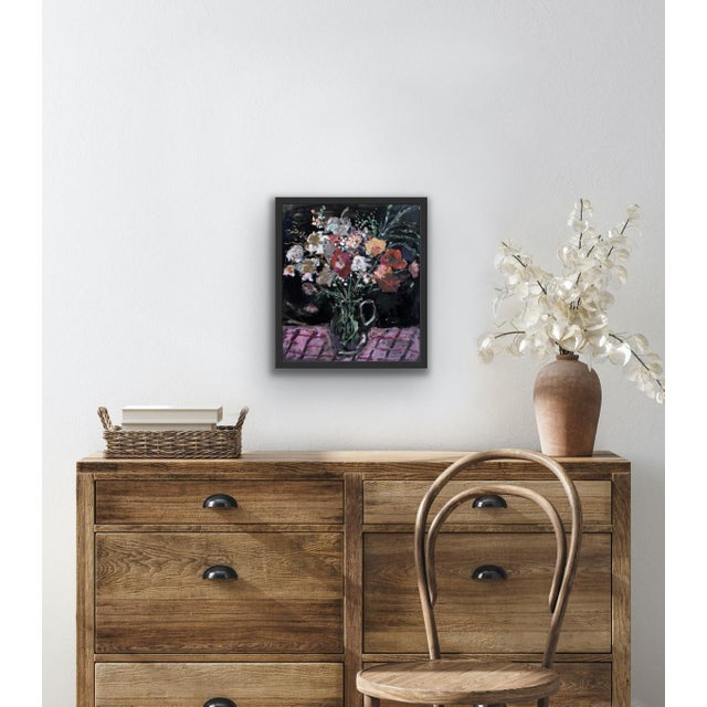 Magdalena Spasowicz, A Bouquet, Oil & Acrylic on Board, 2010 For Sale - Image 6 of 7