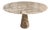 M1 Round Marble Dining Table by Angelo Mangiarotti for Skipper, Italy, 1970s For Sale