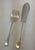 1980s 1980s Silver Plated Pair Fish Servers, Fish Serving Fork & Fish Serving Knife, Feather Edge. For Sale - Image 5 of 13