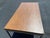Steelcase Attributed Steelcase Minimalist Vintage Mid Century Modern Metal Retro Tanker Utility Table For Sale - Image 4 of 12