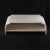Vintage Raffia Covered White Cocktail Table For Sale - Image 4 of 13