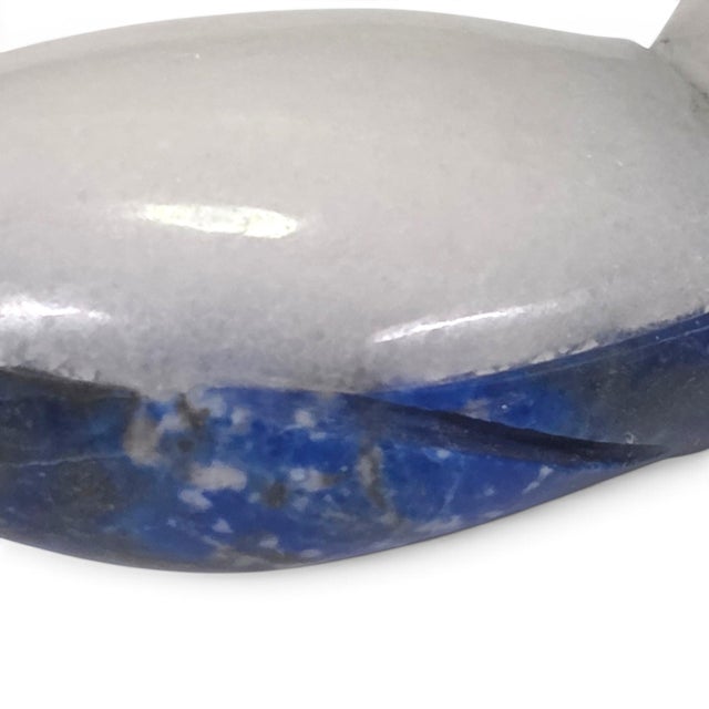 Miniature Hand Painted Penguin Figurine With Glass Eyes & Metal Beak 2.1" For Sale - Image 10 of 12