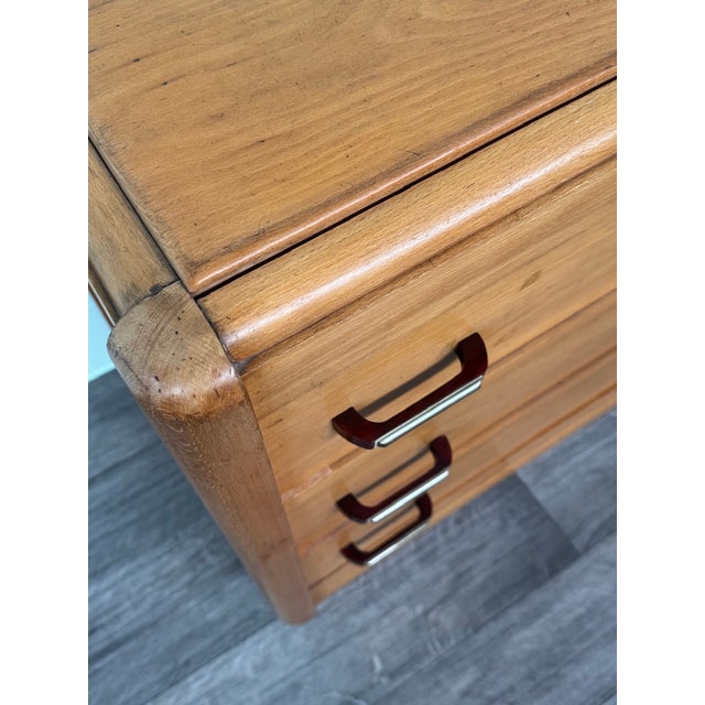 Tan Antique Italian Chest of Drawers, 1930s For Sale - Image 8 of 16
