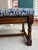 Antique English Oak Bench Upholstered Window Seat Jacobean Revival C1920 For Sale - Image 11 of 18