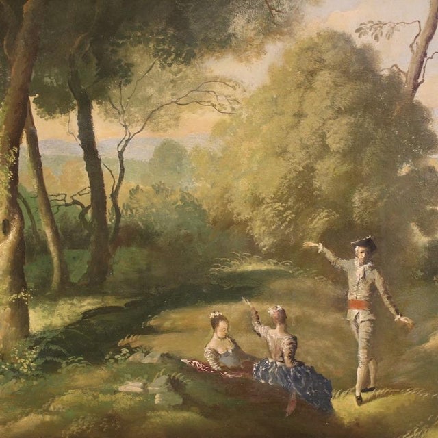 Italian Artist, Landscape, 1950, Oil on Masonite For Sale - Image 12 of 15