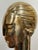 Brass Late 20th Century Balos Design Art Deco Style Brass Bust - unknown artist For Sale - Image 8 of 12