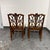 Late 20th Century Chippendale Vintage Side Chairs, Pair For Sale - Image 5 of 12