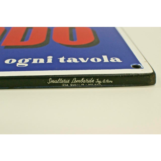 Crodo Enameled Advisor Panel, 1960s For Sale - Image 4 of 7