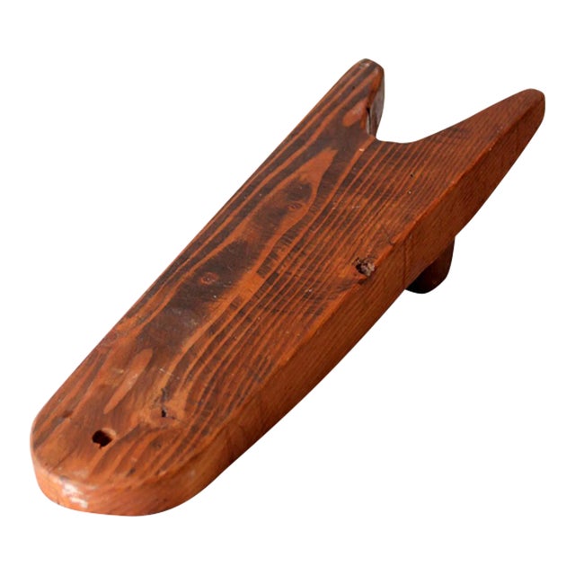 Vintage Wood Boot Jack For Sale