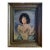 1992 Ronald Lee Anderson Romantic Portrait Oil Painting in Ornate Frame For Sale
