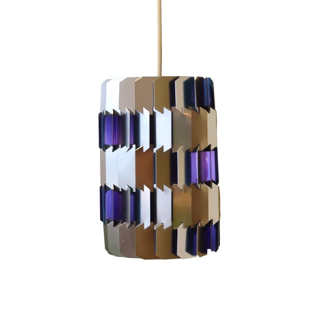 Danish Pendant Lamp by Louis Weisdorf for Lyfa, 1960s For Sale - Image 11 of 11