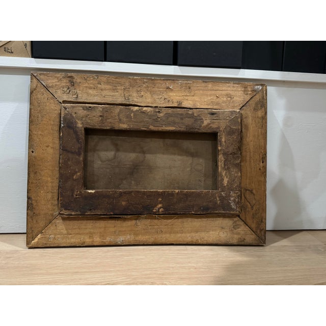 Antique Liverleaf Flower Oil Painting For Sale - Image 10 of 11